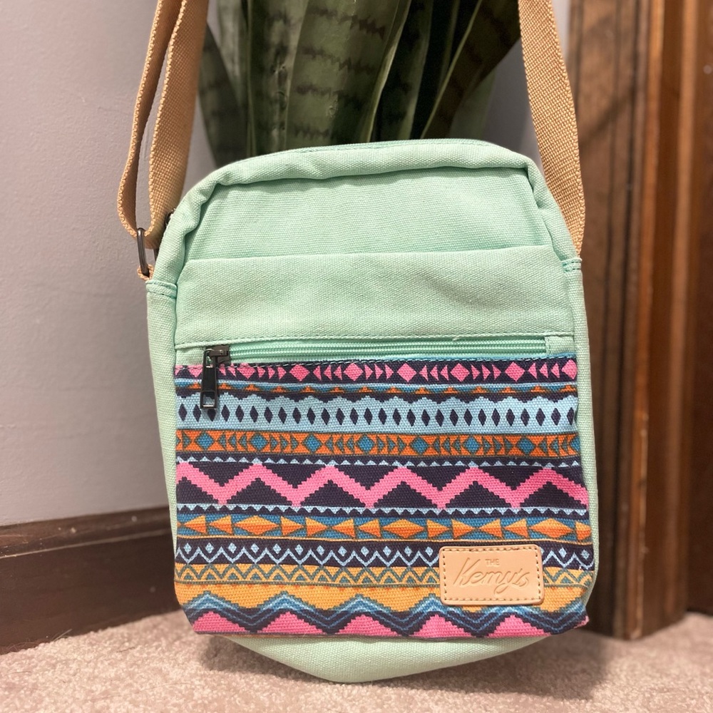 Sling Purse. Bright, fun colors and adjustable strap.
